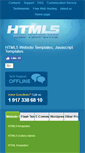 Mobile Screenshot of html5webtemplate.com